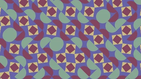 Dynamic very peri violet elements in geometric pattern Stock Footage 192840194
