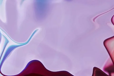 Dynamic vibrant liquid background iridescent fluid waves abstract render wi.. Illustrazione stock