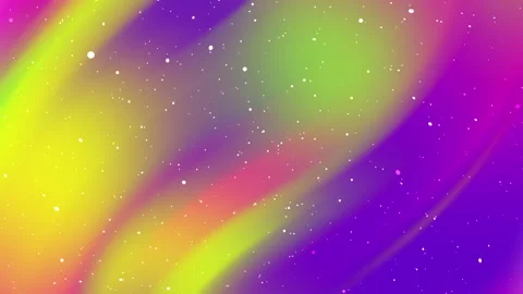 Dynamic vibrant neon gradient background with colorful flowing particles Stock Footage 335947234