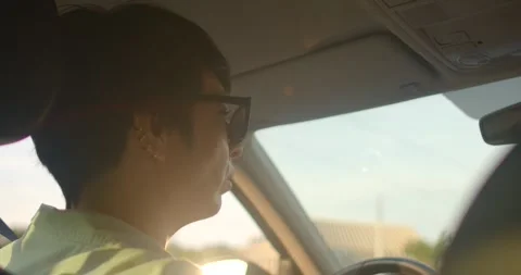 A dynamic video of drivers on an open road, showcasing freedom Stock Footage 314347270
