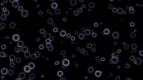 Dynamic video materials on bacteria, viruses, biomedicine, and medicine Stock Footage 342473004