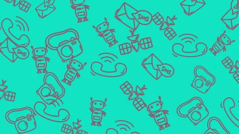 Dynamic video of science doodle lab icons in turquoise. Stock Footage 325014194