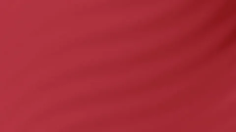 Dynamic video showcasing flowing fabric with vibrant red and pink waves Stock Footage 315396564