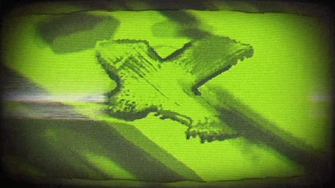 Dynamic Vintage Glitch Background for Creative Ads Stock Footage 303134342