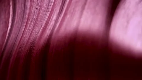 Dynamic Viscous Red Substance Covering the Screen and Dripping Texture Stock Footage 321281666