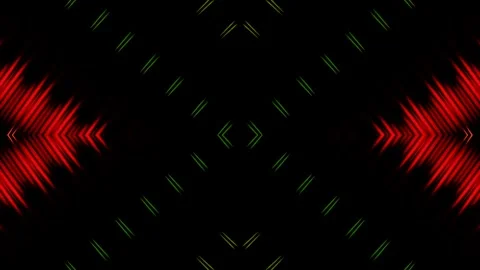 Dynamic visual pulsations with vibrant colors for engaging music experience Stock Footage 292145196