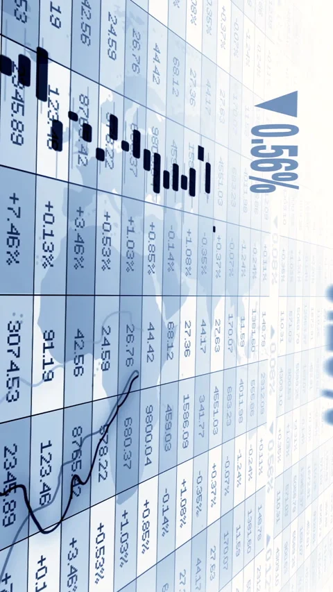 Dynamic Visualization of Stock Market Data for Enhanced Analysis and 스톡 동영상 287217414