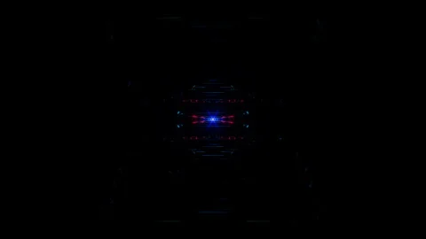Dynamic VJ loop with a mesmerizing neon disco pattern flashing rhythmically. Stock Footage 275048623