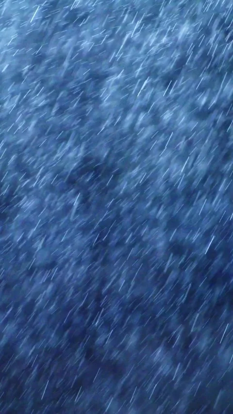 Dynamic Water Elements in Motion Against a Dark Blue Backdrop Stock Footage 335958527