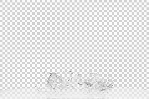 Dynamic water splash isolated Stock Photos