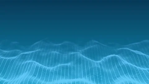 Dynamic wave. Digital technology background.  Science background. Stock Footage 155404960