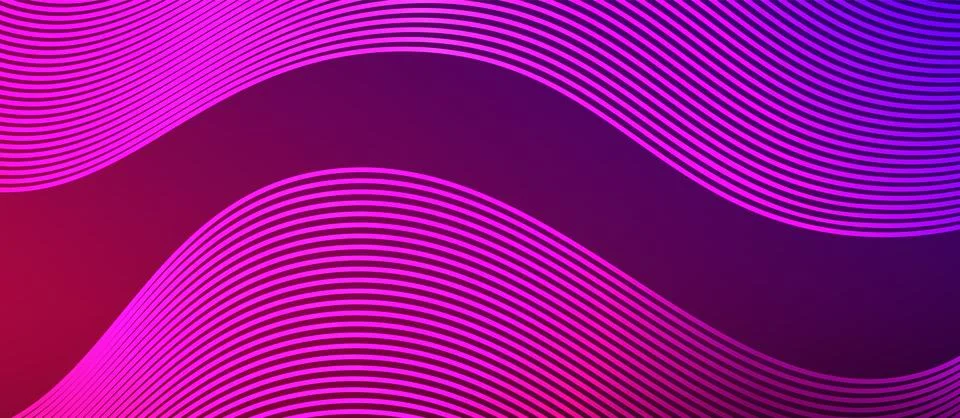 Dynamic wave geometric design. Vector Illustration For Wallpaper, Banner Stock Illustration