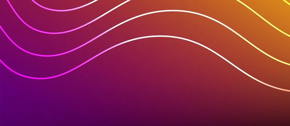 Dynamic wave geometric design. Vector Illustration For Wallpaper, Banner Stock Illustration
