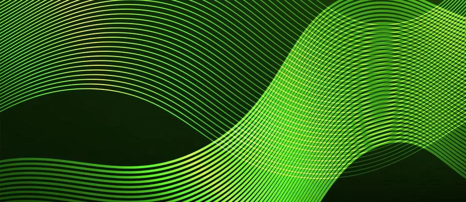 Dynamic wave geometric design. Vector Illustration For Wallpaper, Banner Stock Illustration