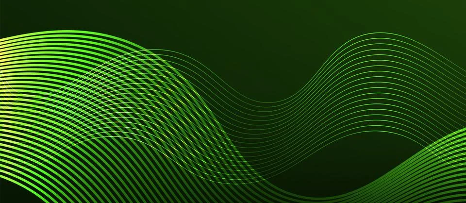 Dynamic wave geometric design. Vector Illustration For Wallpaper, Banner Stock Illustration