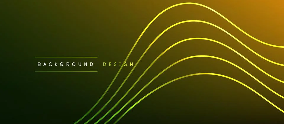 Dynamic wave geometric design. Vector Illustration For Wallpaper, Banner Stock Illustration