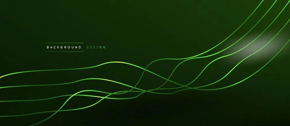 Dynamic wave geometric design. Vector Illustration For Wallpaper, Banner Stock Illustration