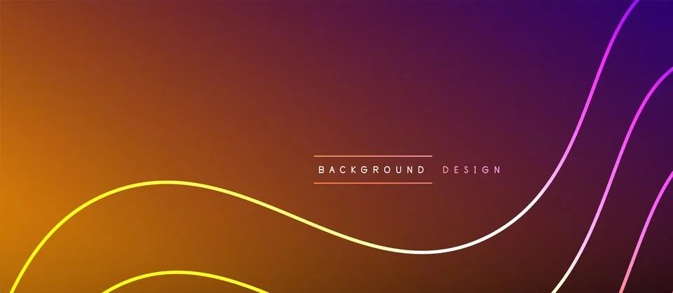 Dynamic wave geometric design. Vector Illustration For Wallpaper, Banner Stock Illustration