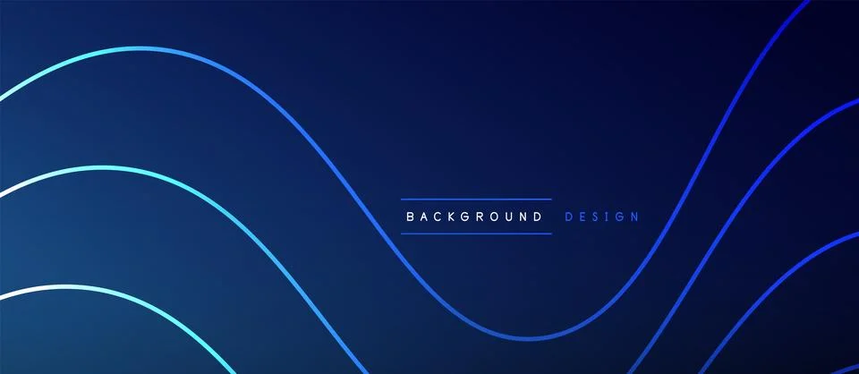 Dynamic wave geometric design. Vector Illustration For Wallpaper, Banner Stockillustratie