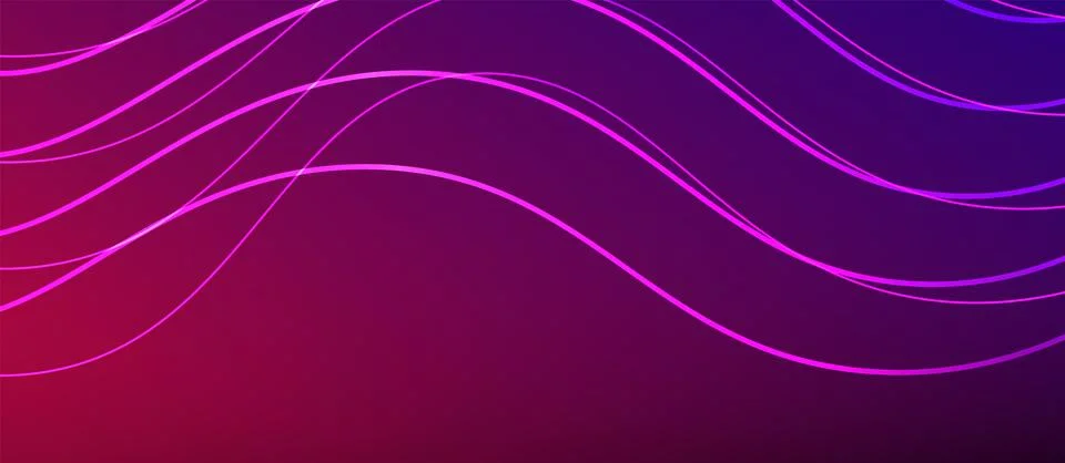 Dynamic wave geometric design. Vector Illustration For Wallpaper, Banner Stock Illustration