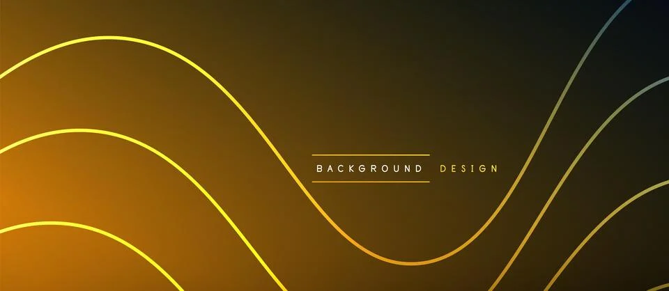 Dynamic wave geometric design. Vector Illustration For Wallpaper, Banner Stock Illustration