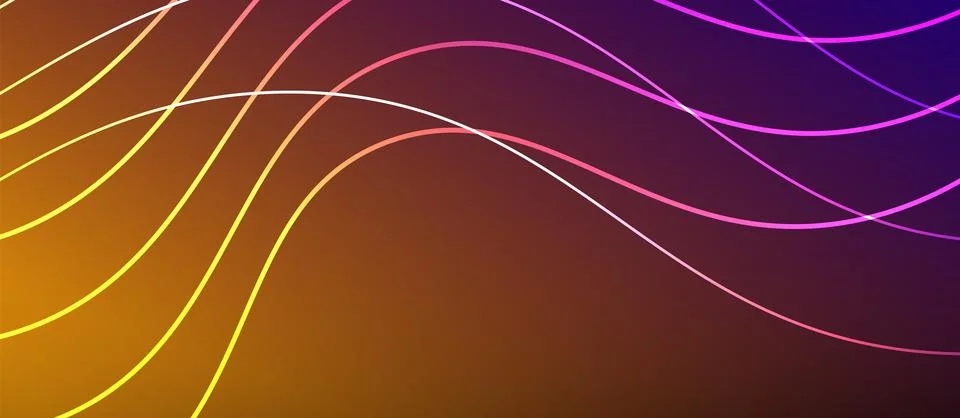 Dynamic wave geometric design. Vector Illustration For Wallpaper, Banner Stock Illustration