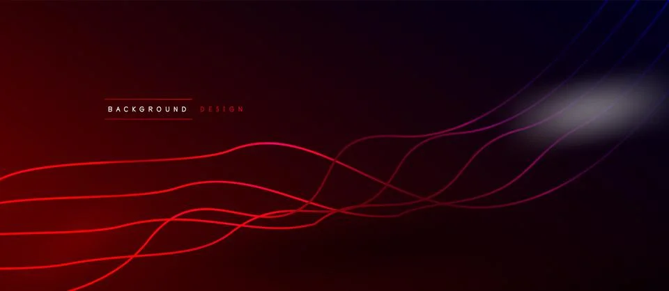 Dynamic wave geometric design. Vector Illustration For Wallpaper, Banner Stock Illustration