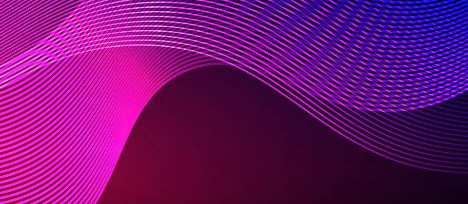 Dynamic wave geometric design. Vector Illustration For Wallpaper, Banner Stock Illustration