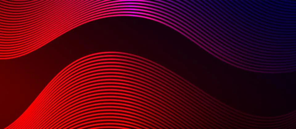Dynamic wave geometric design. Vector Illustration For Wallpaper, Banner Stockillustratie