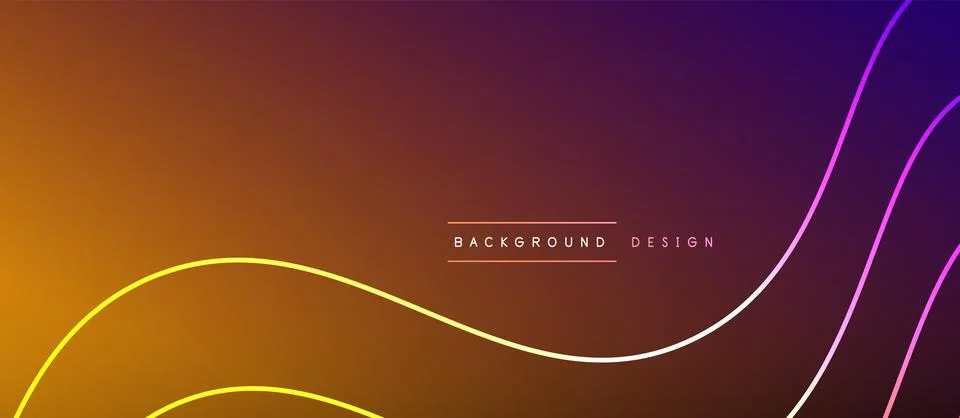 Dynamic wave geometric design. Vector Illustration For Wallpaper, Banner Stock Illustration