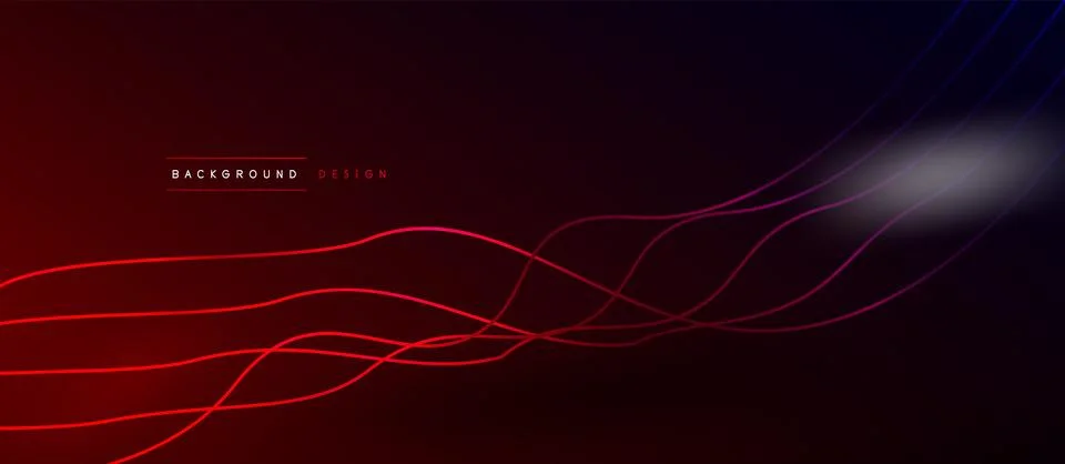 Dynamic wave geometric design. Vector Illustration For Wallpaper, Banner Stock Illustration