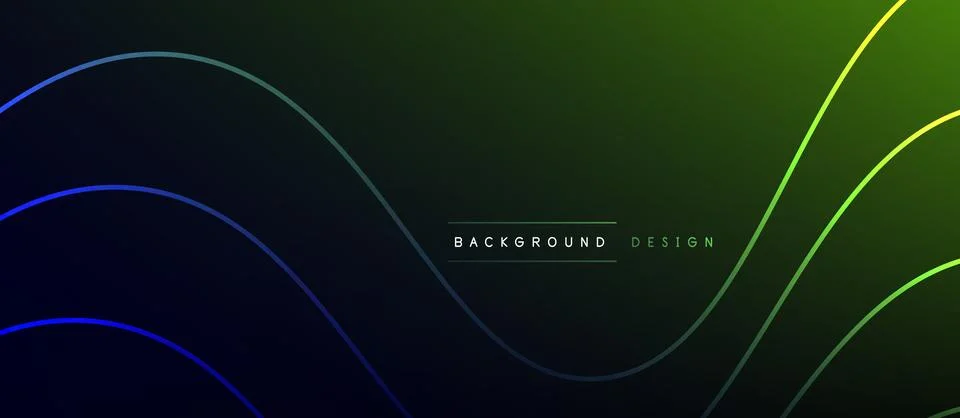 Dynamic wave geometric design. Vector Illustration For Wallpaper, Banner Stock Illustration