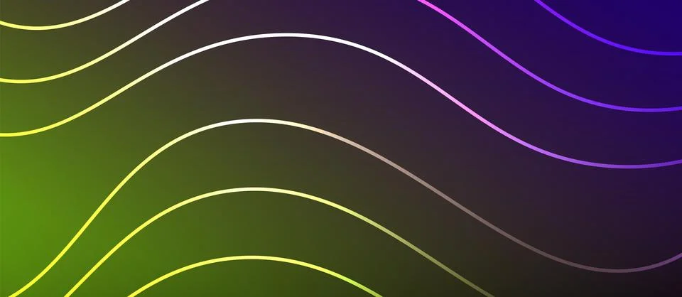 Dynamic wave geometric design. Vector Illustration For Wallpaper, Banner Stock Illustration