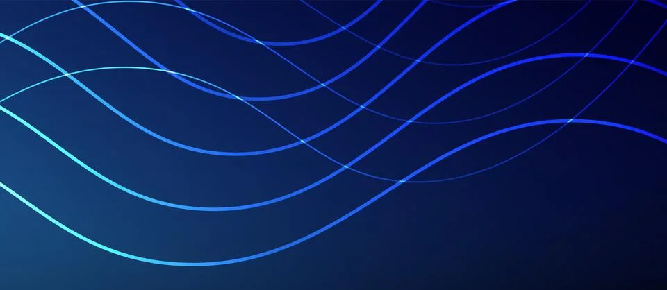 Dynamic wave geometric design. Vector Illustration For Wallpaper, Banner Stock Illustration