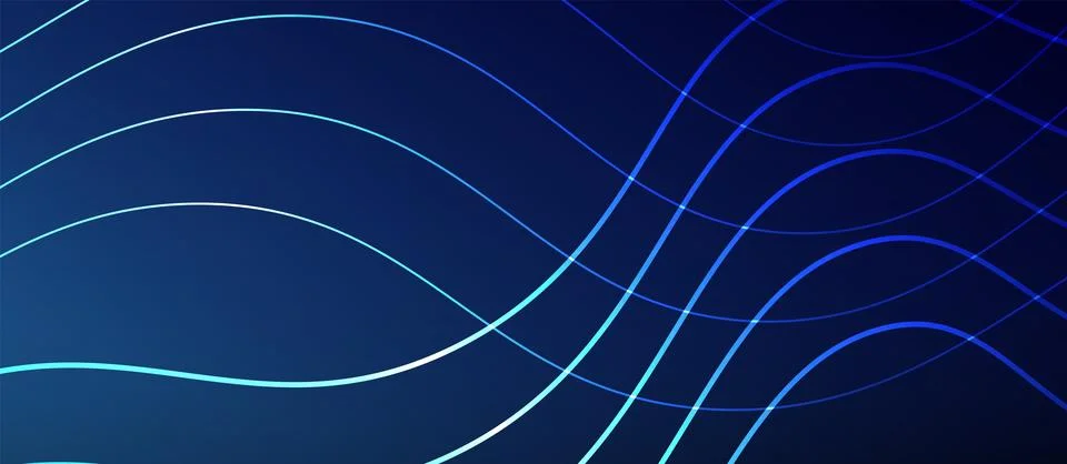 Dynamic wave geometric design. Vector Illustration For Wallpaper, Banner Stockillustratie