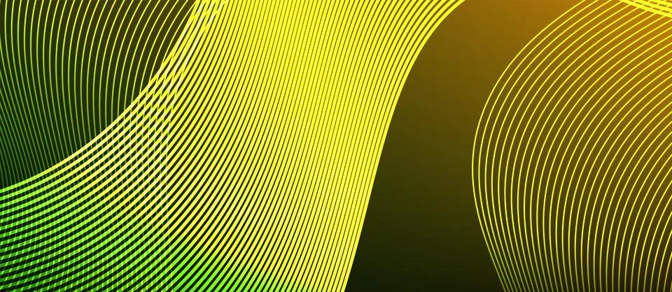 Dynamic wave geometric design. Vector Illustration For Wallpaper, Banner Stock Illustration