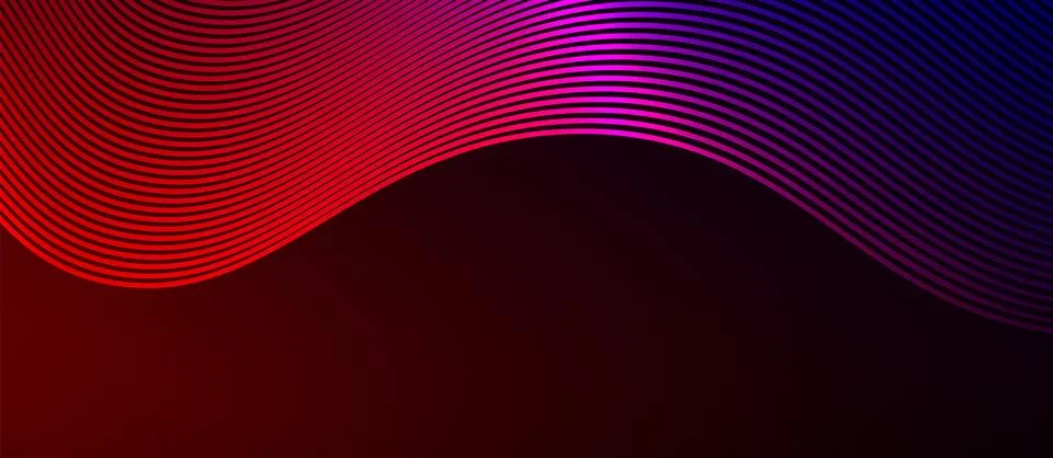 Dynamic wave geometric design. Vector Illustration For Wallpaper, Banner Stock Illustration