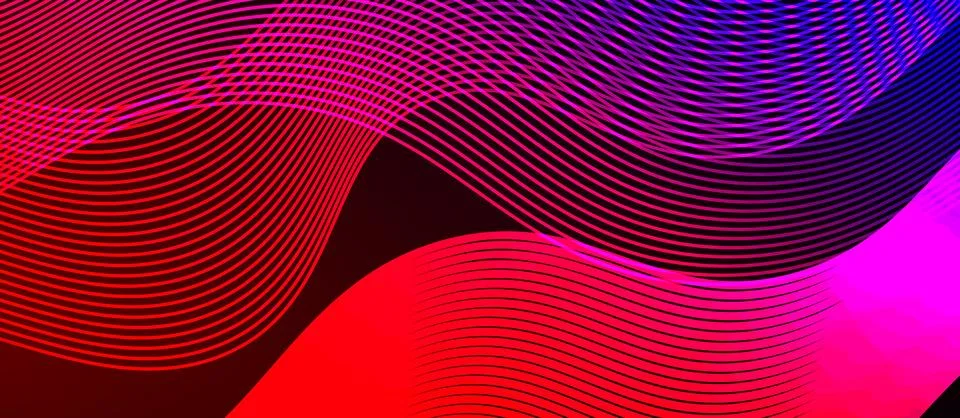 Dynamic wave geometric design. Vector Illustration For Wallpaper, Banner Stock Illustration