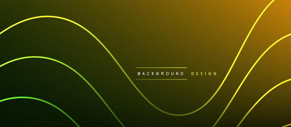 Dynamic wave geometric design. Vector Illustration For Wallpaper, Banner Stock Illustration