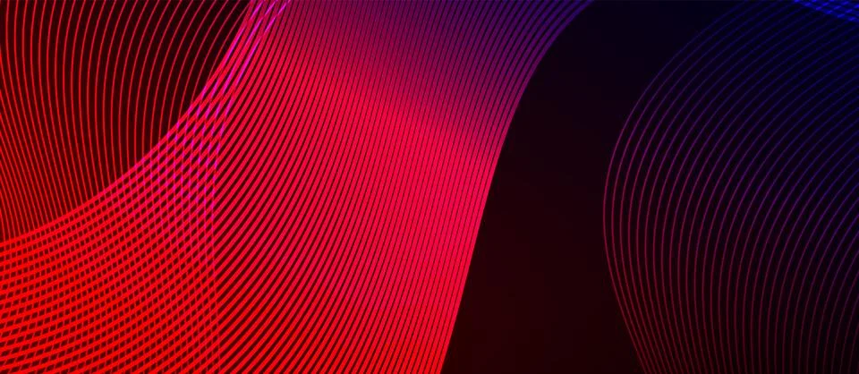 Dynamic wave geometric design. Vector Illustration For Wallpaper, Banner Stock Illustration