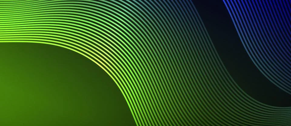 Dynamic wave geometric design. Vector Illustration For Wallpaper, Banner Stock Illustration