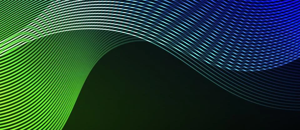 Dynamic wave geometric design. Vector Illustration For Wallpaper, Banner Stock Illustration