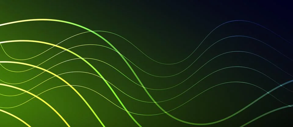 Dynamic wave geometric design. Vector Illustration For Wallpaper, Banner Illustrazione stock