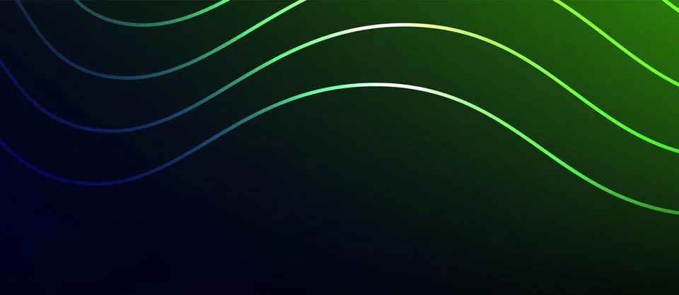 Dynamic wave geometric design. Vector Illustration For Wallpaper, Banner Stock Illustration