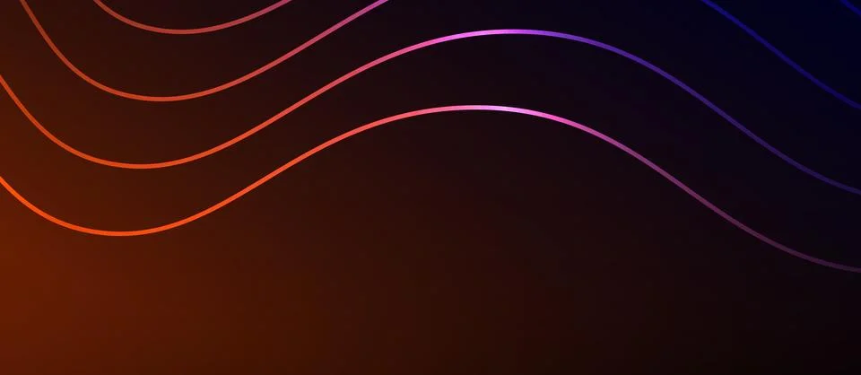Dynamic wave geometric design. Vector Illustration For Wallpaper, Banner Stockillustratie