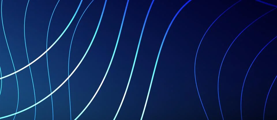 Dynamic wave geometric design. Vector Illustration For Wallpaper, Banner Stock Illustration