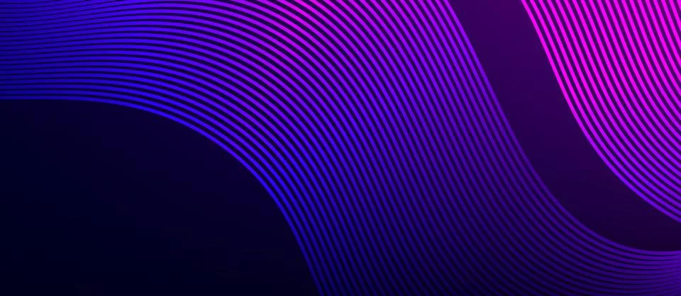 Dynamic wave geometric design. Vector Illustration For Wallpaper, Banner Stock Illustration