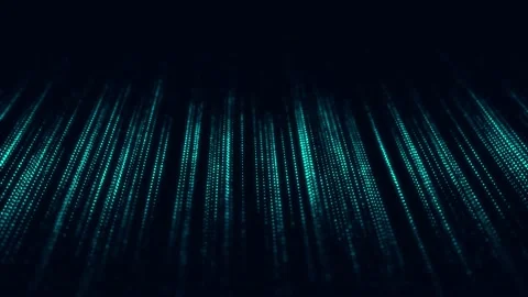 Dynamic wave of lines. Abstract futuristic background. Stock Footage 169361011