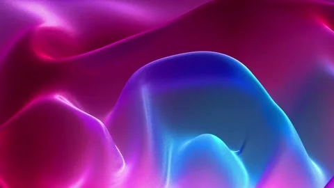 Dynamic Waves: Animated Color Symphony Stock Footage 274514258