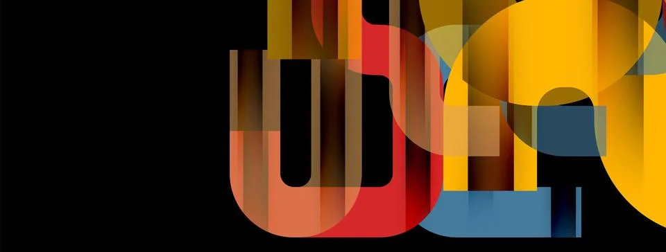 Dynamic waves, flowing lines, stripes vector geometric elements minimal pattern Stock Illustration